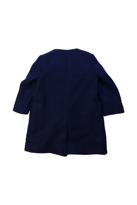 A Navy Coats from COS in size 12-18M for girl. (Back View)