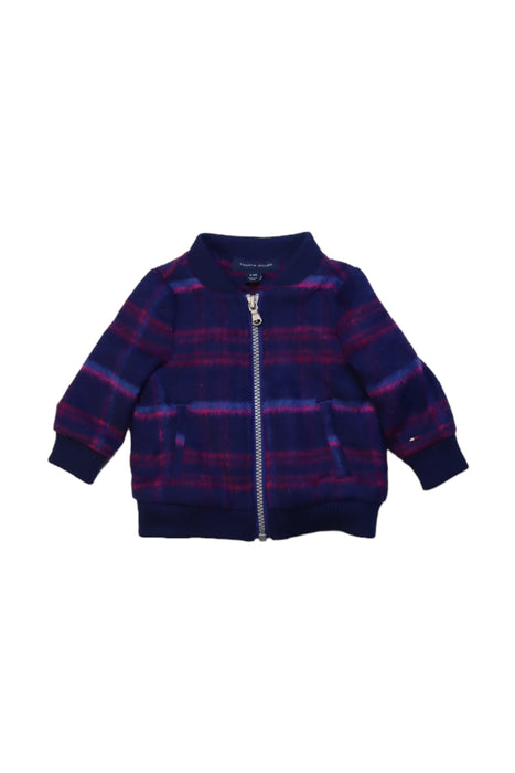 A Multicolour Lightweight Jackets from Tommy Hilfiger in size 6-12M for girl. (Front View)