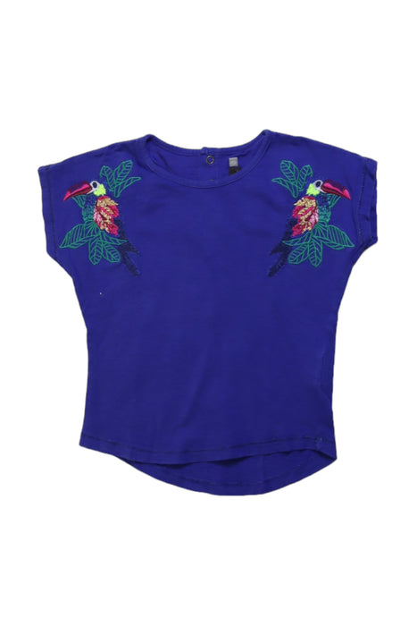 A Multicolour Short Sleeve Tops from Catimini in size 3T for girl. (Front View)