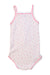 A Pink Sleeveless Bodysuits from Petit Bateau in size 12-18M for girl. (Back View)