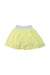 A Yellow Tulle Skirts from Seed in size 2T for girl. (Back View)