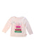 A Pink Long Sleeve T Shirts from Billieblush in size 3T for girl. (Front View)