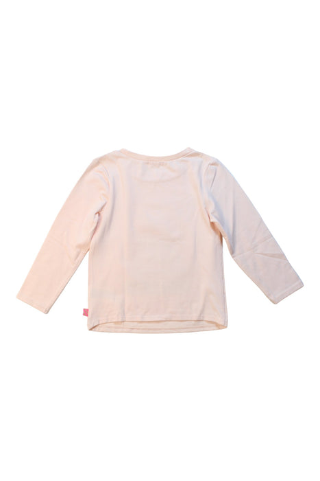 A Pink Long Sleeve T Shirts from Billieblush in size 3T for girl. (Back View)