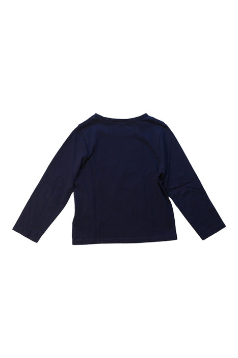 A Blue Long Sleeve T Shirts from Billieblush in size 3T for girl. (Back View)