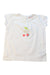 A White Short Sleeve T Shirts from Bonpoint in size 3T for girl. (Front View)