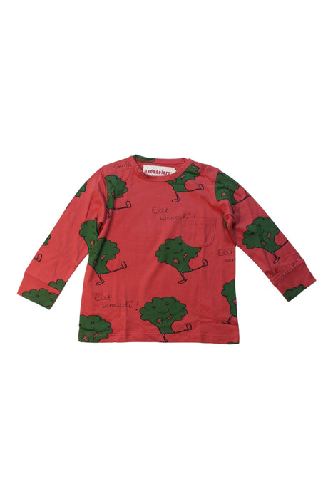 A Red Long Sleeve T Shirts from Nadadelazos in size 18-24M for boy. (Front View)