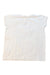 A White Short Sleeve T Shirts from Bonpoint in size 3T for girl. (Back View)
