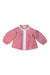 A Red Long Sleeve Tops from Moncler in size 12-18M for girl. (Front View)