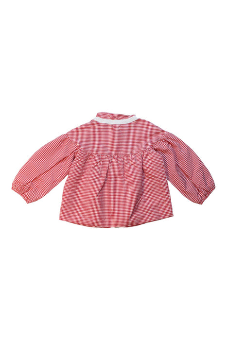 A Red Long Sleeve Tops from Moncler in size 12-18M for girl. (Back View)