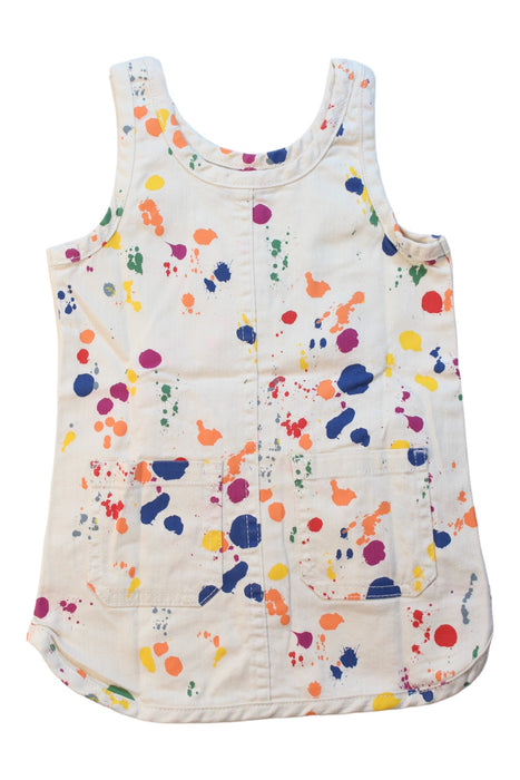 A White Sleeveless Dresses from Stella McCartney in size 3T for girl. (Back View)