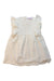 A White Short Sleeve Dresses from La petite blossom in size 3T for girl. (Front View)