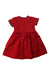 A Red Short Sleeve Dresses from Rachel Riley in size 3T for girl. (Back View)