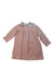 A Pink Long Sleeve Dresses from Marie Puce in size 3T for girl. (Front View)