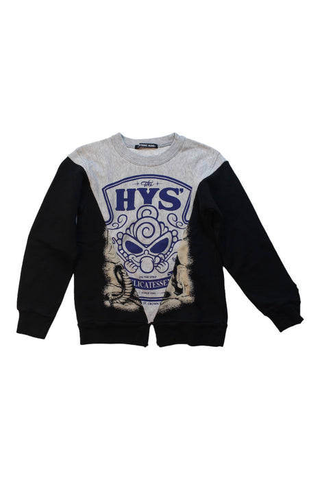 A Black Crewneck Sweatshirts from Hysteric Mini in size 5T for boy. (Front View)