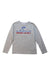 A Grey Long Sleeve T Shirts from Bonpoint in size 8Y for boy. (Front View)