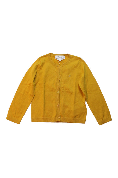 A Gold Cardigans from Bonpoint in size 2T for girl. (Front View)