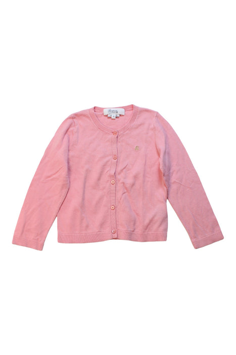 A Pink Cardigans from Bonpoint in size 2T for girl. (Front View)