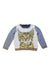 A Blue Long Sleeve Tops from Simple Kids in size 3T for boy. (Front View)