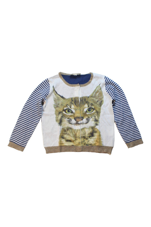 A Blue Long Sleeve Tops from Simple Kids in size 3T for boy. (Front View)