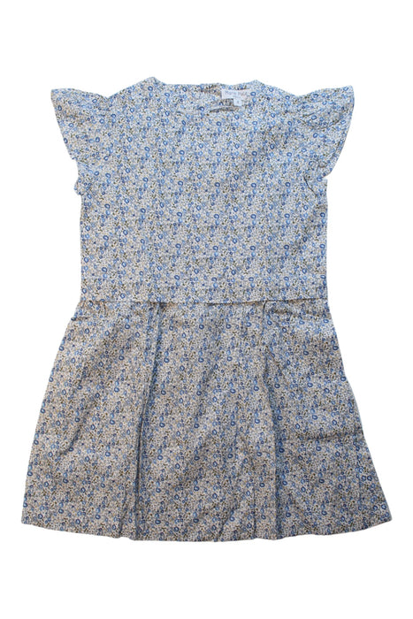 A Blue Short Sleeve Dresses from Marie Puce in size 8Y for girl. (Front View)