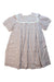 A White Short Sleeve Dresses from Little Cotton Clothes in size 8Y for girl. (Back View)