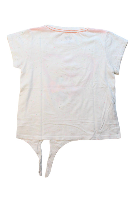 A White Short Sleeve T Shirts from Appaman in size 7Y for girl. (Back View)