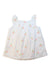 A White Sleeveless Dresses from Bonpoint in size 10Y for girl. (Back View)