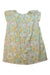 A Green Short Sleeve Dresses from Bonpoint in size 8Y for girl. (Back View)