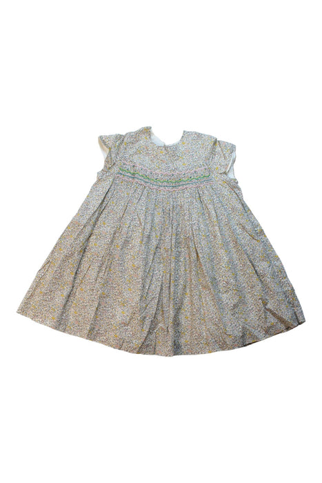 A Multicolour Short Sleeve Dresses from Bonpoint in size 3T for girl. (Front View)