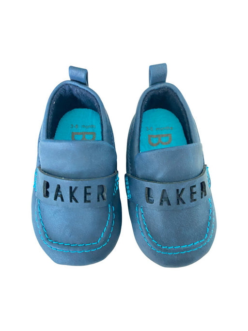 A Blue Loafers & Moccasins from Baker by Ted Baker in size 3-6M for boy. (Front View)