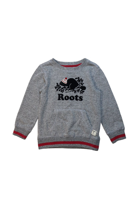 A Multicolour Crewneck Sweatshirts from Roots in size 3T for boy. (Front View)