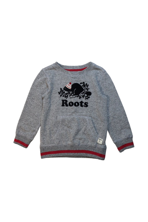 A Multicolour Crewneck Sweatshirts from Roots in size 3T for boy. (Front View)