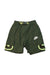 A Green Shorts from Nike in size 2T for boy. (Front View)