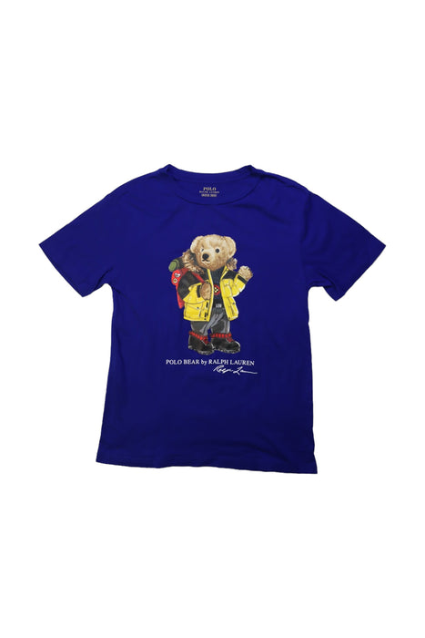 A Multicolour Short Sleeve T Shirts from Polo Ralph Lauren in size 10Y for boy. (Front View)