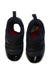 A Black Slip Ons from Air Jordan in size 3T for boy. (Back View)