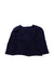 A Blue Knit Sweaters from Jacadi in size 3T for girl. (Back View)