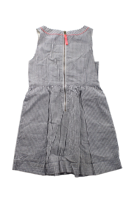 A Grey Sleeveless Dresses from Crewcuts in size 4T for girl. (Back View)