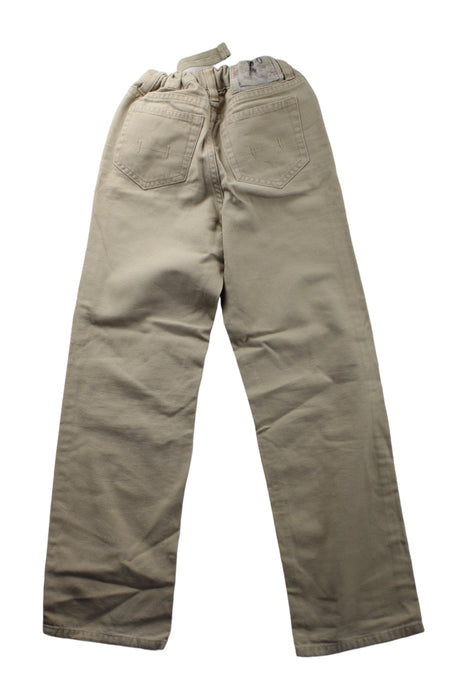 A Beige Casual Pants from Polo Ralph Lauren in size 7Y for boy. (Back View)