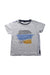 A Grey Short Sleeve T Shirts from Armani in size 6T for boy. (Front View)