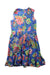 A Blue Sleeveless Dresses from MSGM in size 10Y for girl. (Back View)