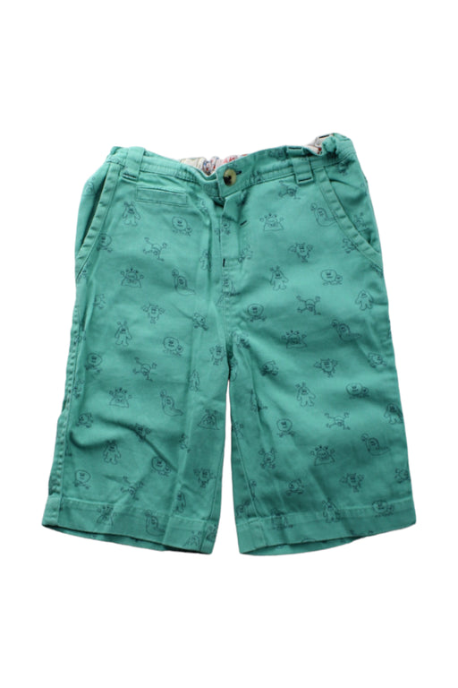 A Green Shorts from Cath Kidston in size 4T for boy. (Front View)