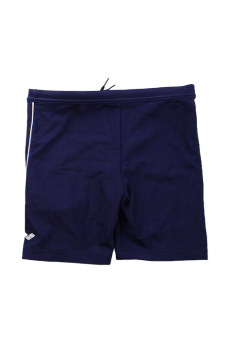 A Blue Swim Shorts from Arena in size 4T for boy. (Back View)