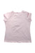 A Pink Short Sleeve T Shirts from Momonittu in size 8Y for girl. (Back View)