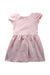 A Pink Short Sleeve Dresses from Polo Ralph Lauren in size 5T for girl. (Back View)