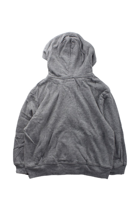 A Grey Zippered Sweatshirts from American Vintage in size 7Y for boy. (Back View)