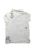 A White Short Sleeve Polos from Polo Ralph Lauren in size 6T for girl. (Back View)