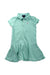 A Green Short Sleeve Dresses from Polo Ralph Lauren in size 5T for girl. (Front View)