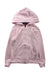 A Pink Zippered Sweatshirts from Polo Ralph Lauren in size 6T for girl. (Front View)