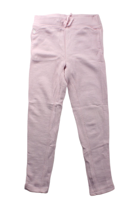 A Pink Leggings from Polo Ralph Lauren in size 5T for girl. (Front View)