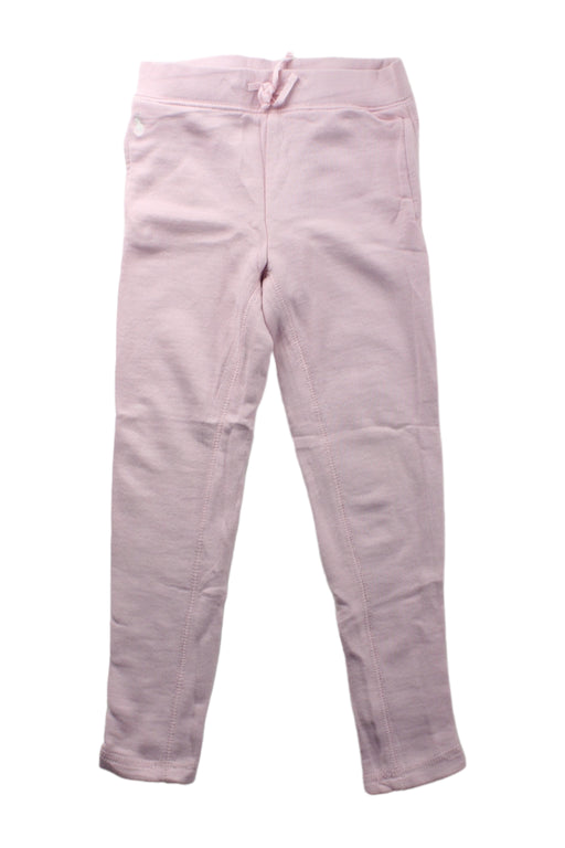 A Pink Leggings from Polo Ralph Lauren in size 5T for girl. (Front View)